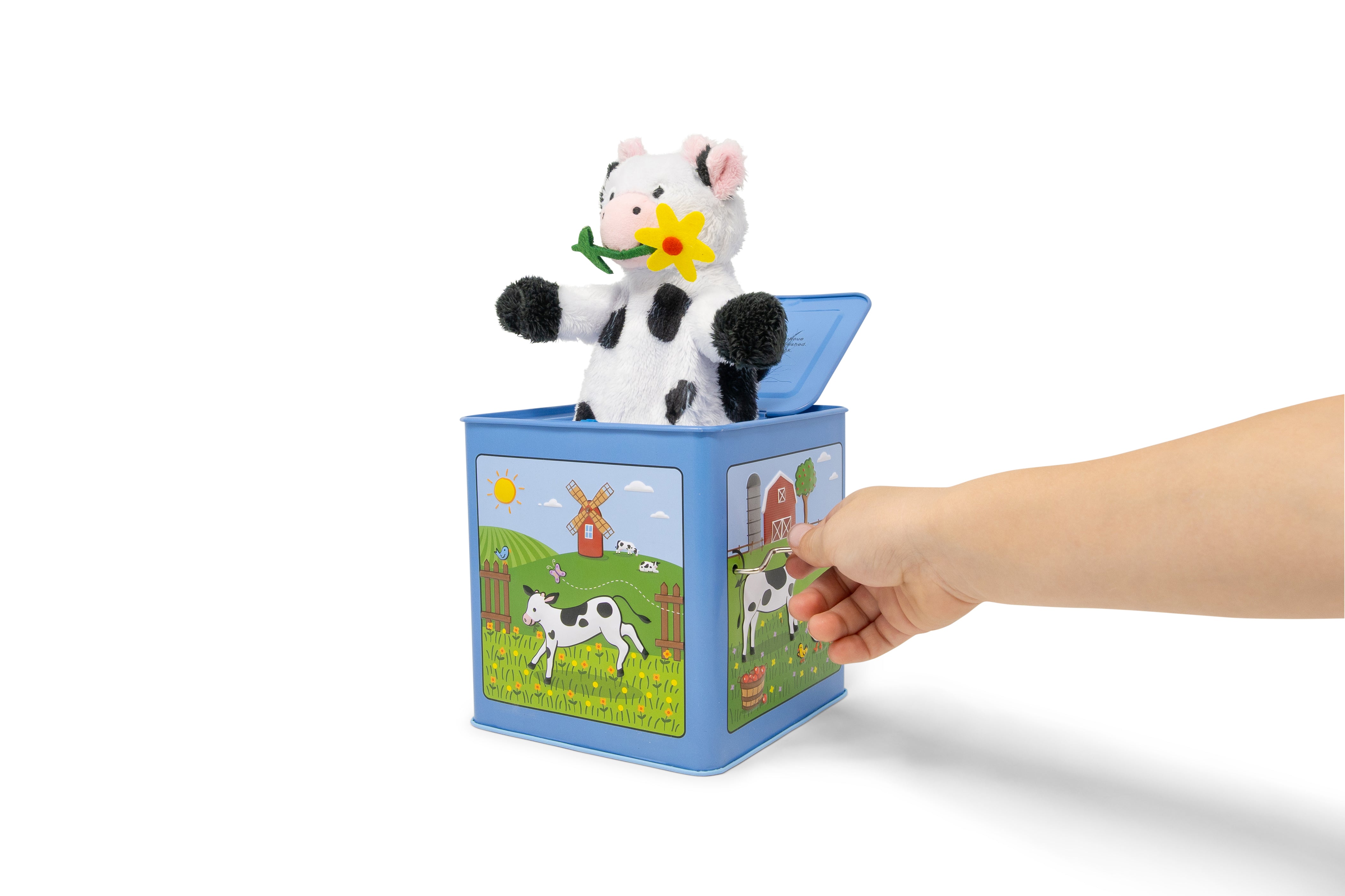 Honey the Cow Jack-in-the-Box