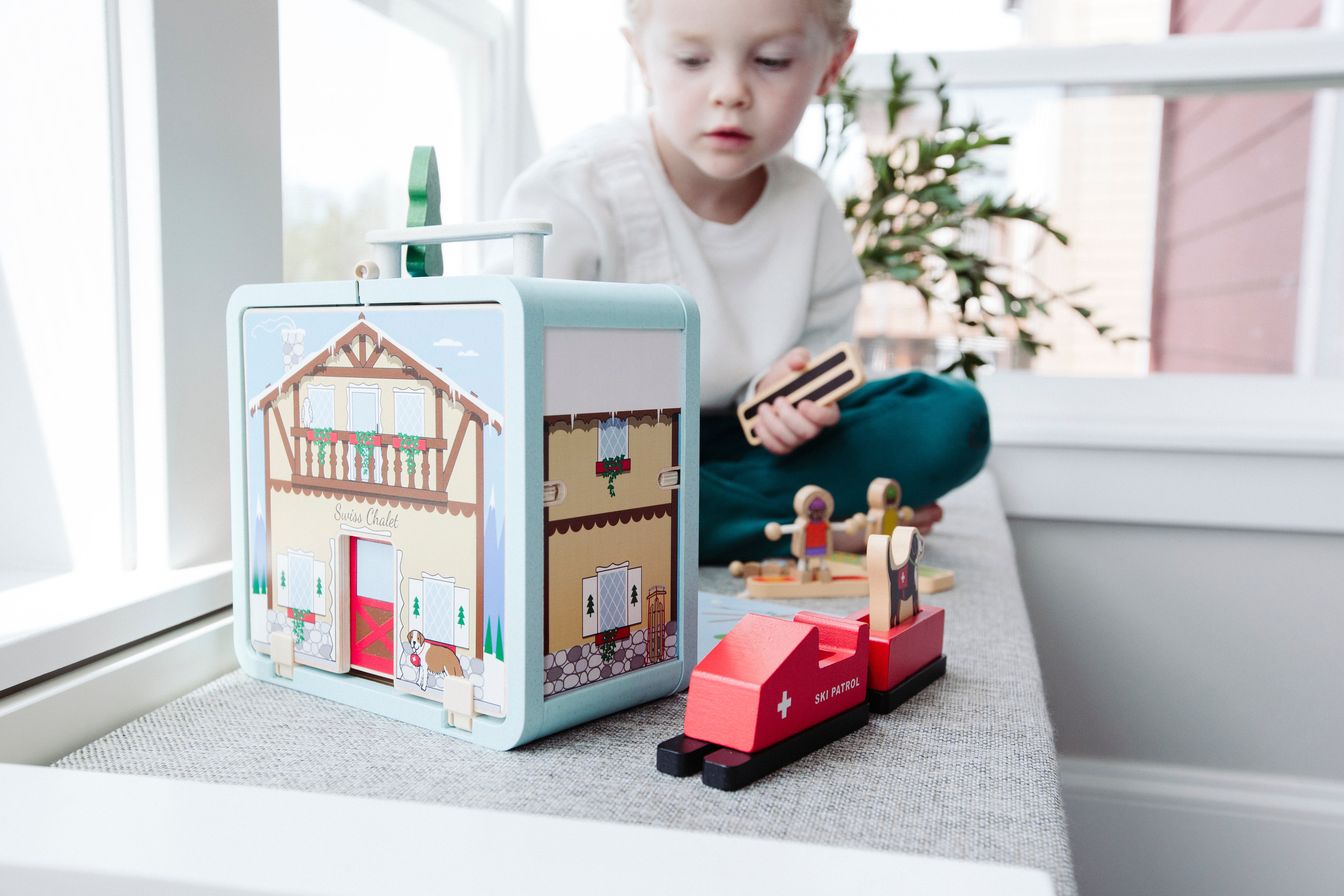 Suitcase Series - Ski Chalet