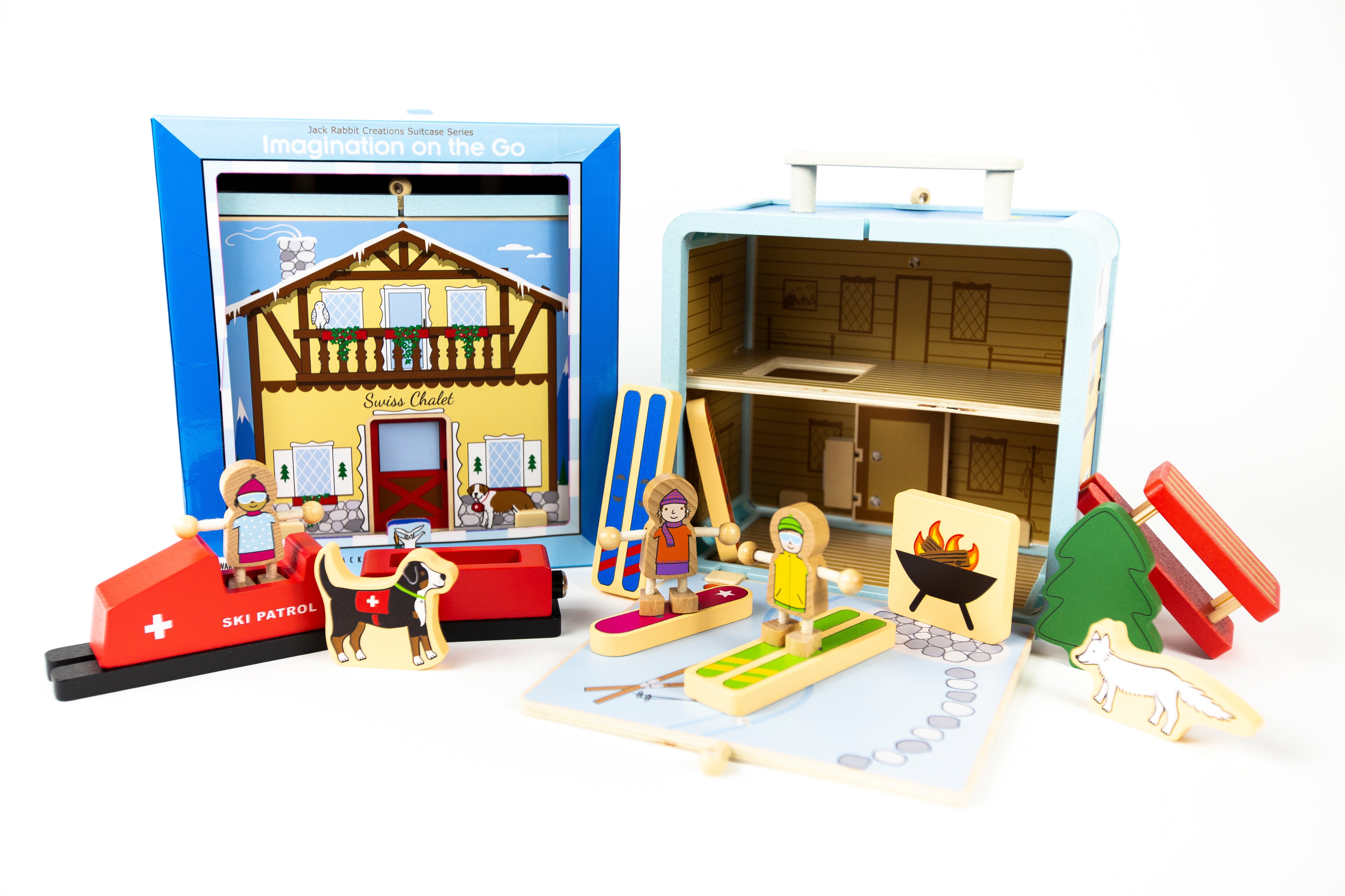 Suitcase Series - Ski Chalet
