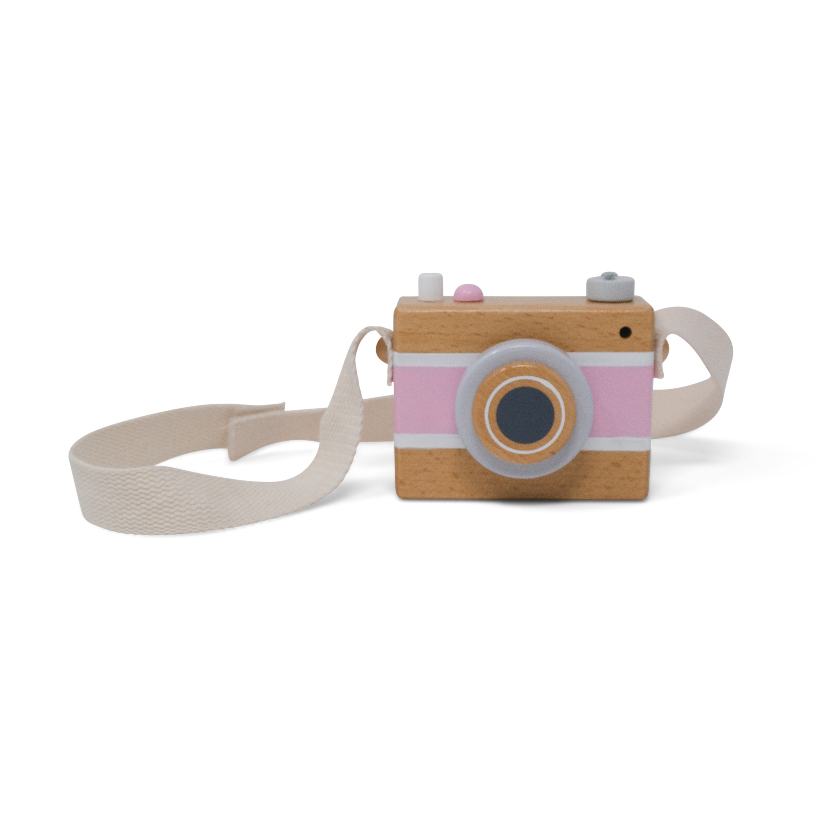 Pink Vintage Camera Music Box