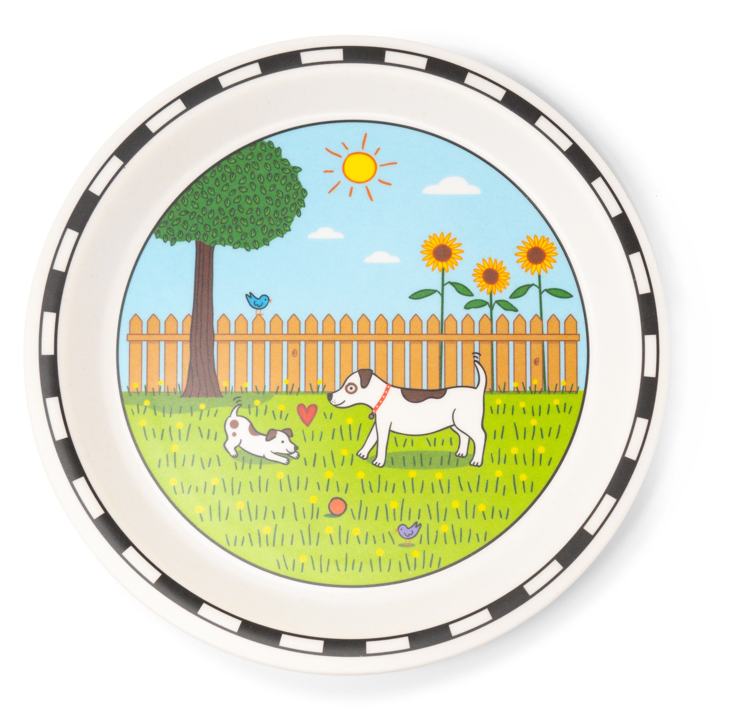 Bamboo Dish Set - Doggie