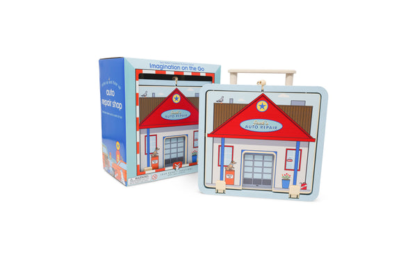 Suitcase Series - Auto Garage – jackrabbitcreations.com