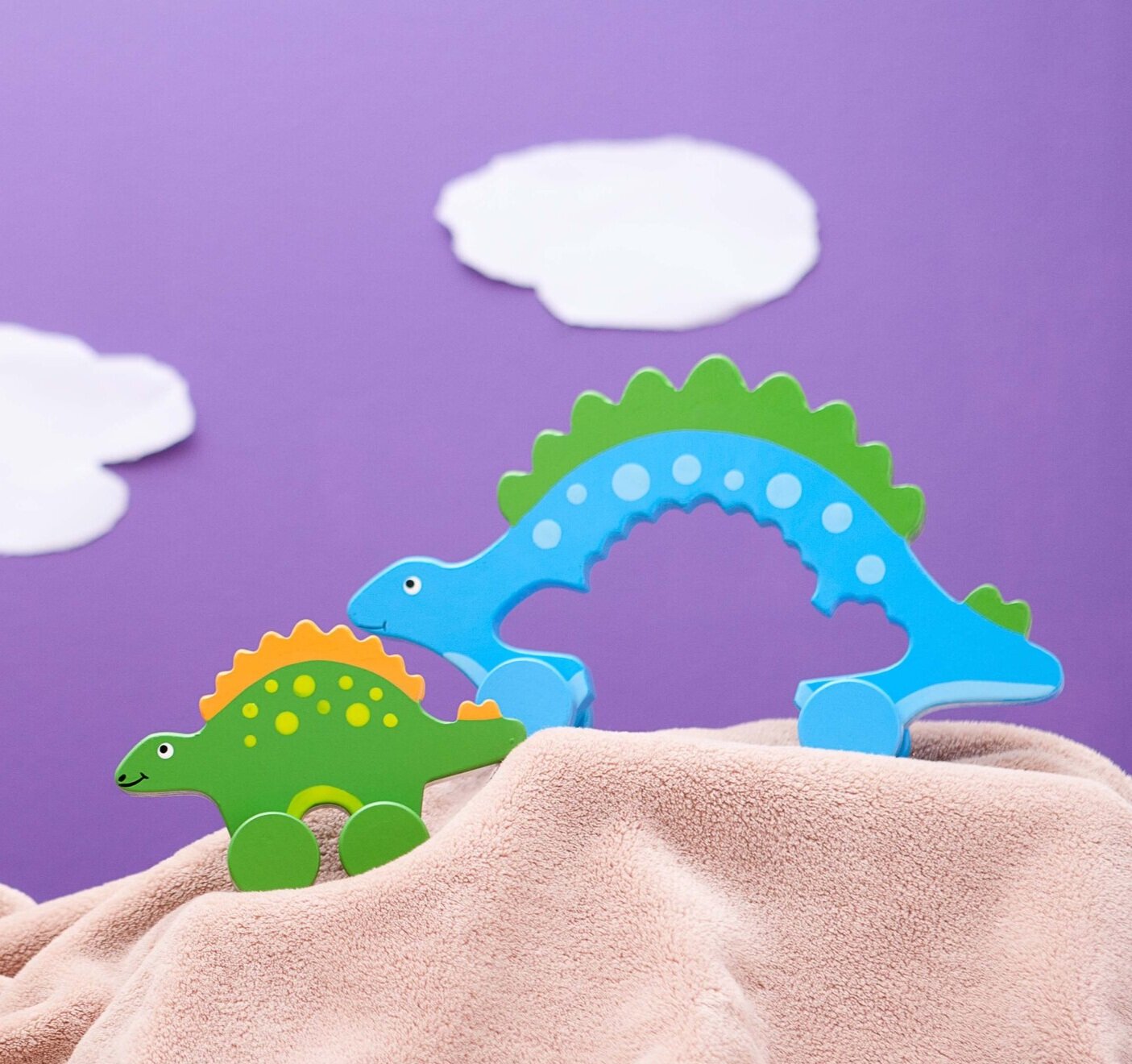 Big & Little Stego - Push Toy