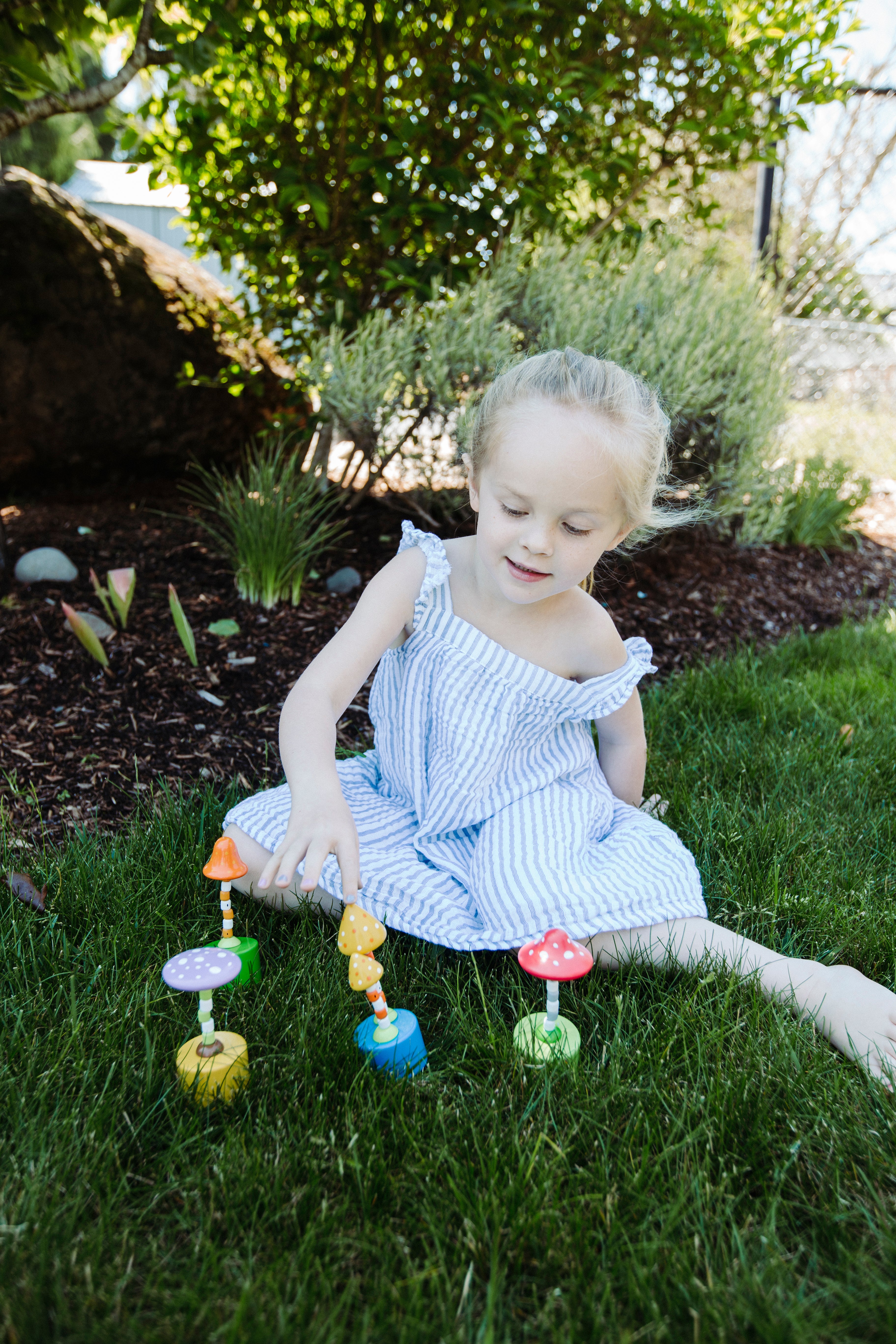 Magical Mushroom Push Puppets - Set of 4