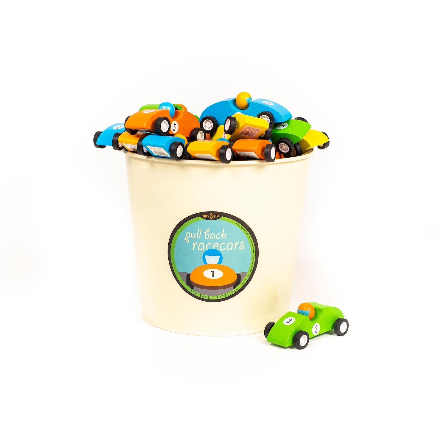 Race Cars - Pull Back Racers Set of 5