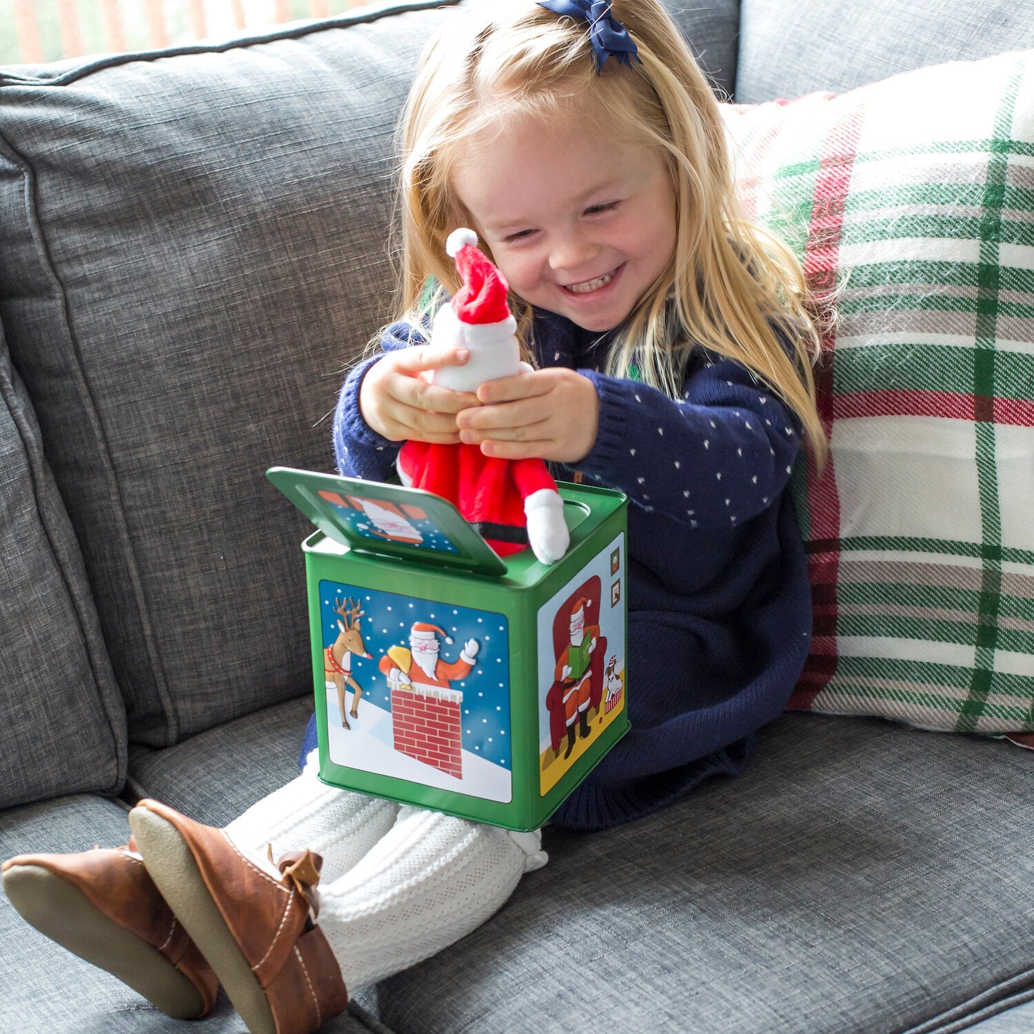 Santa Jack-in-the-Box