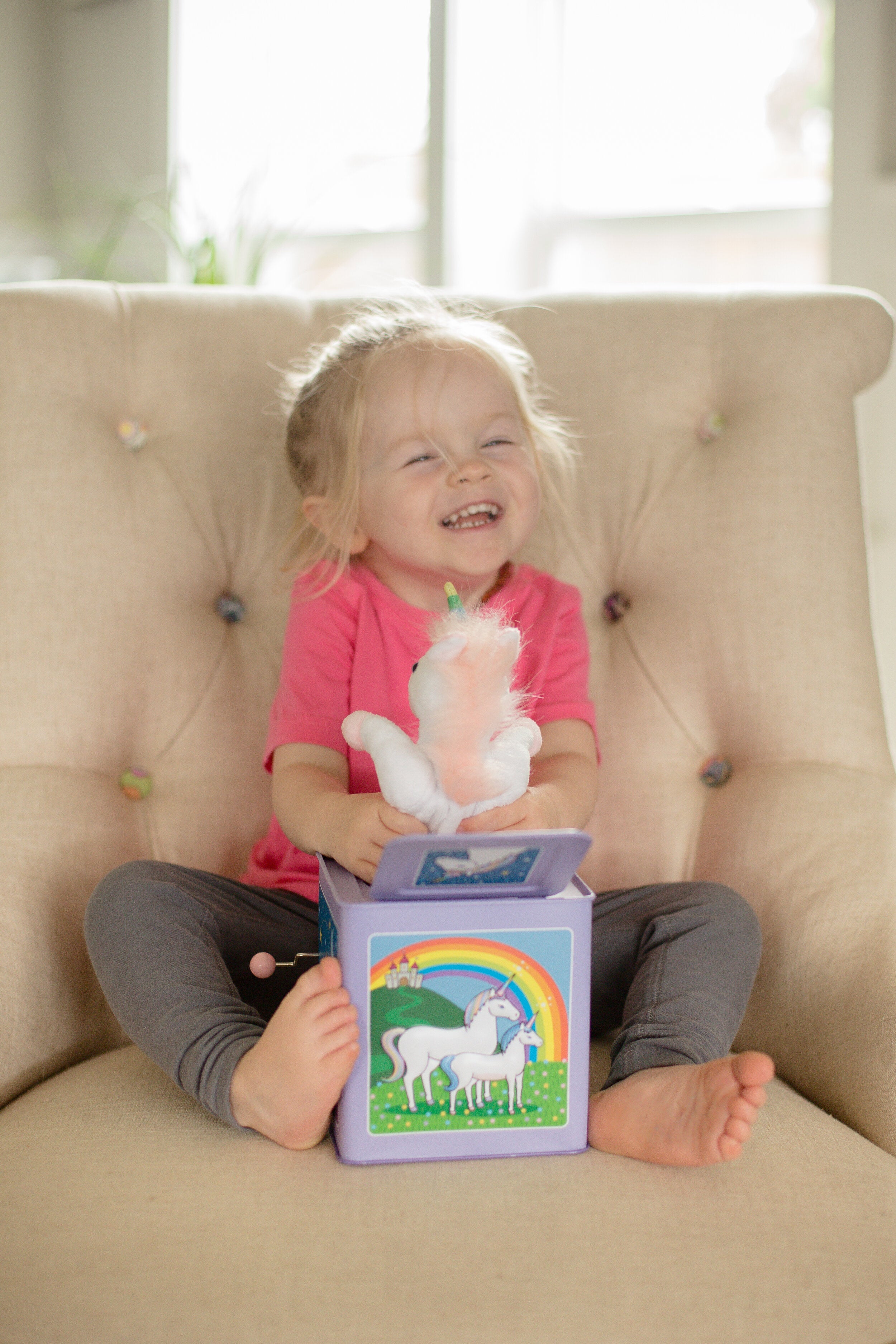 Unicorn Jack-in-the-Box