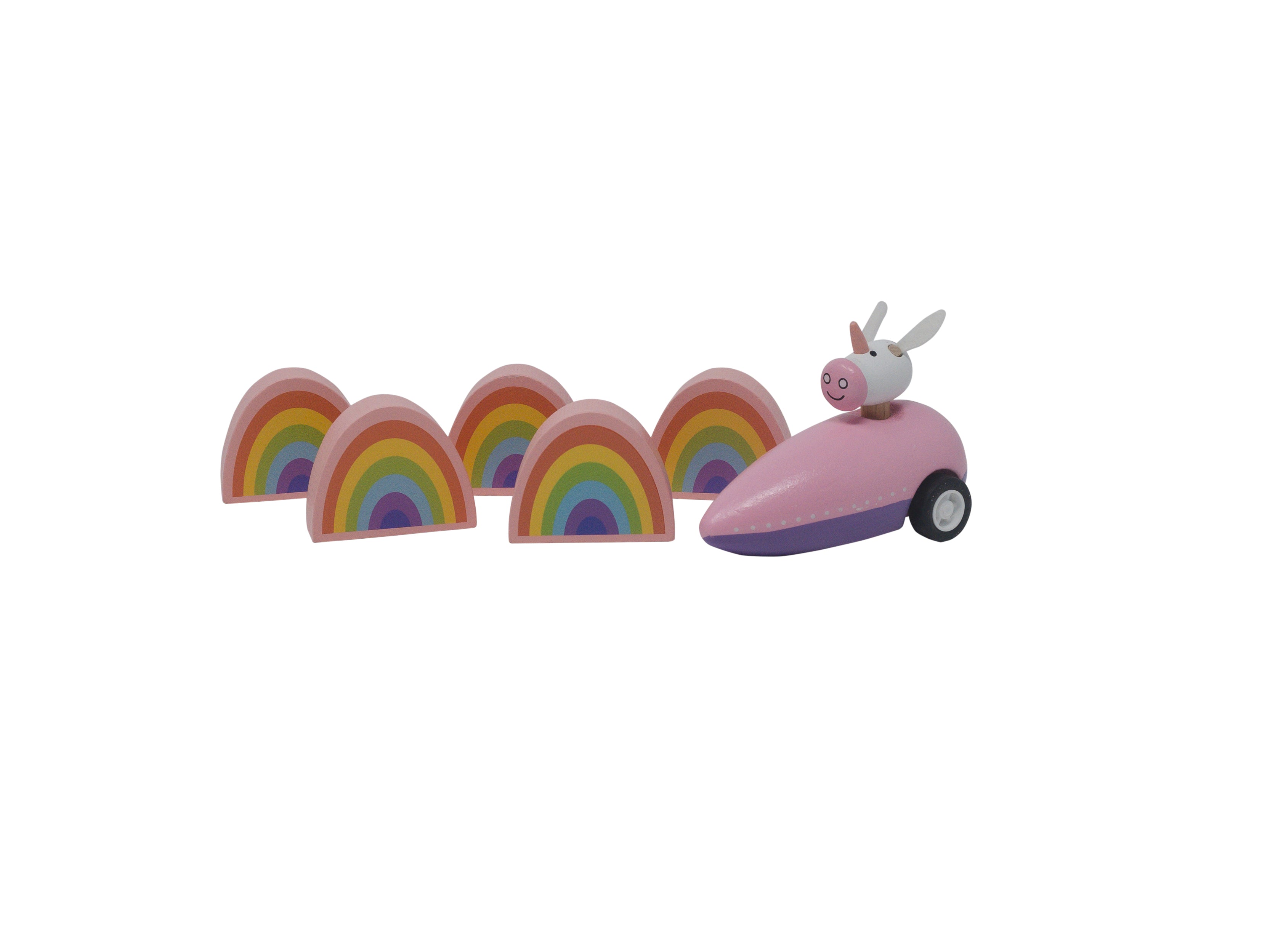 Unicorn & Rainbows Bowling Game