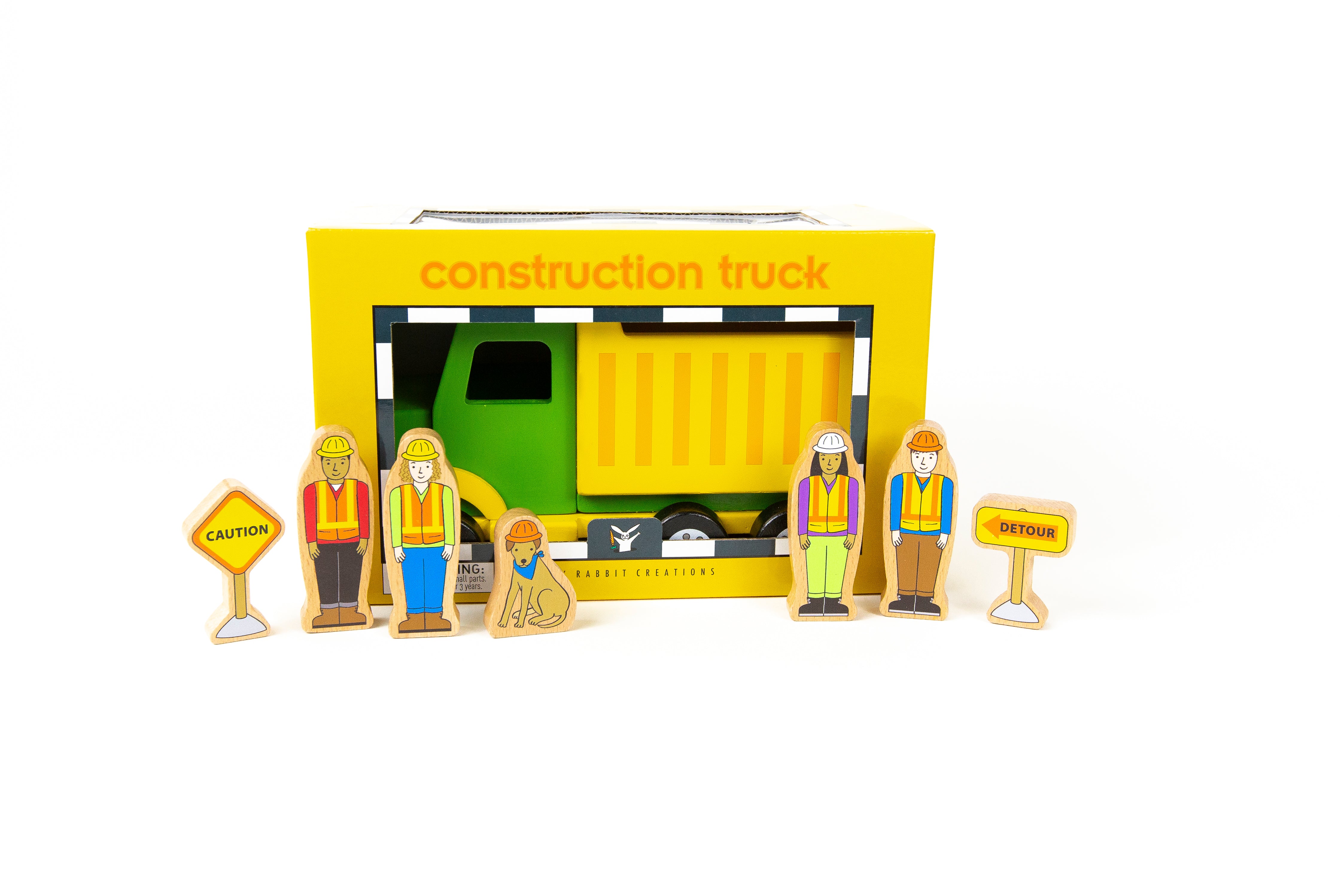 Construction Crew Magnetic Truck