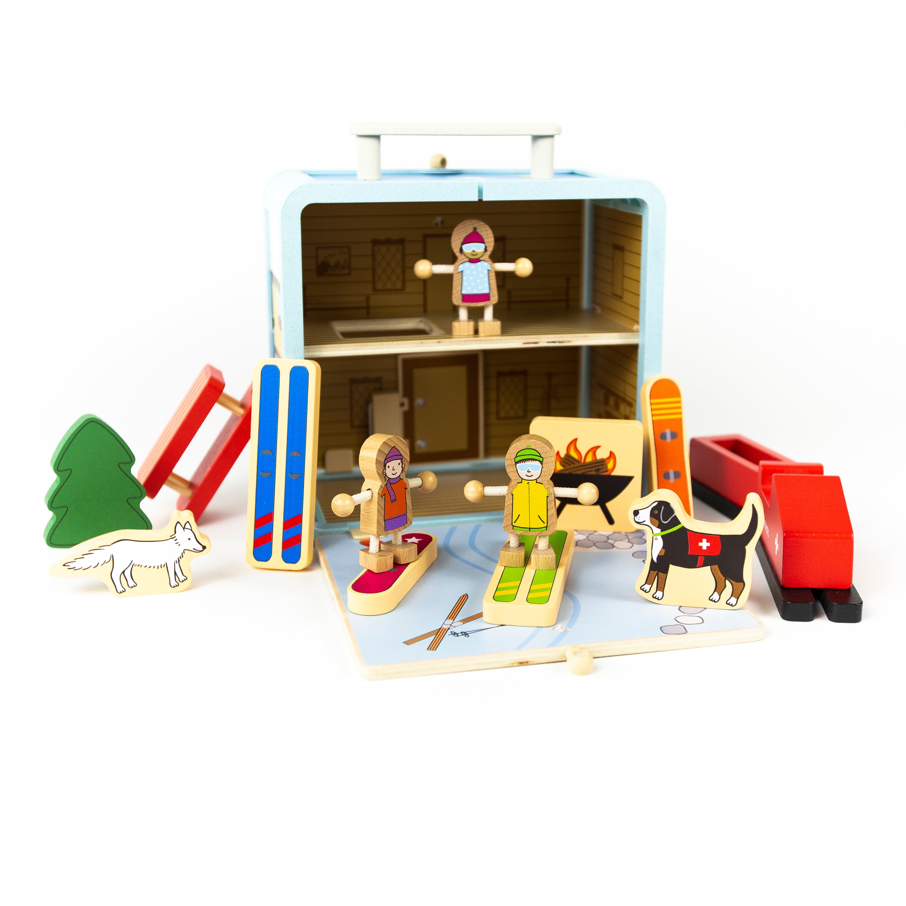 Suitcase Series - Ski Chalet