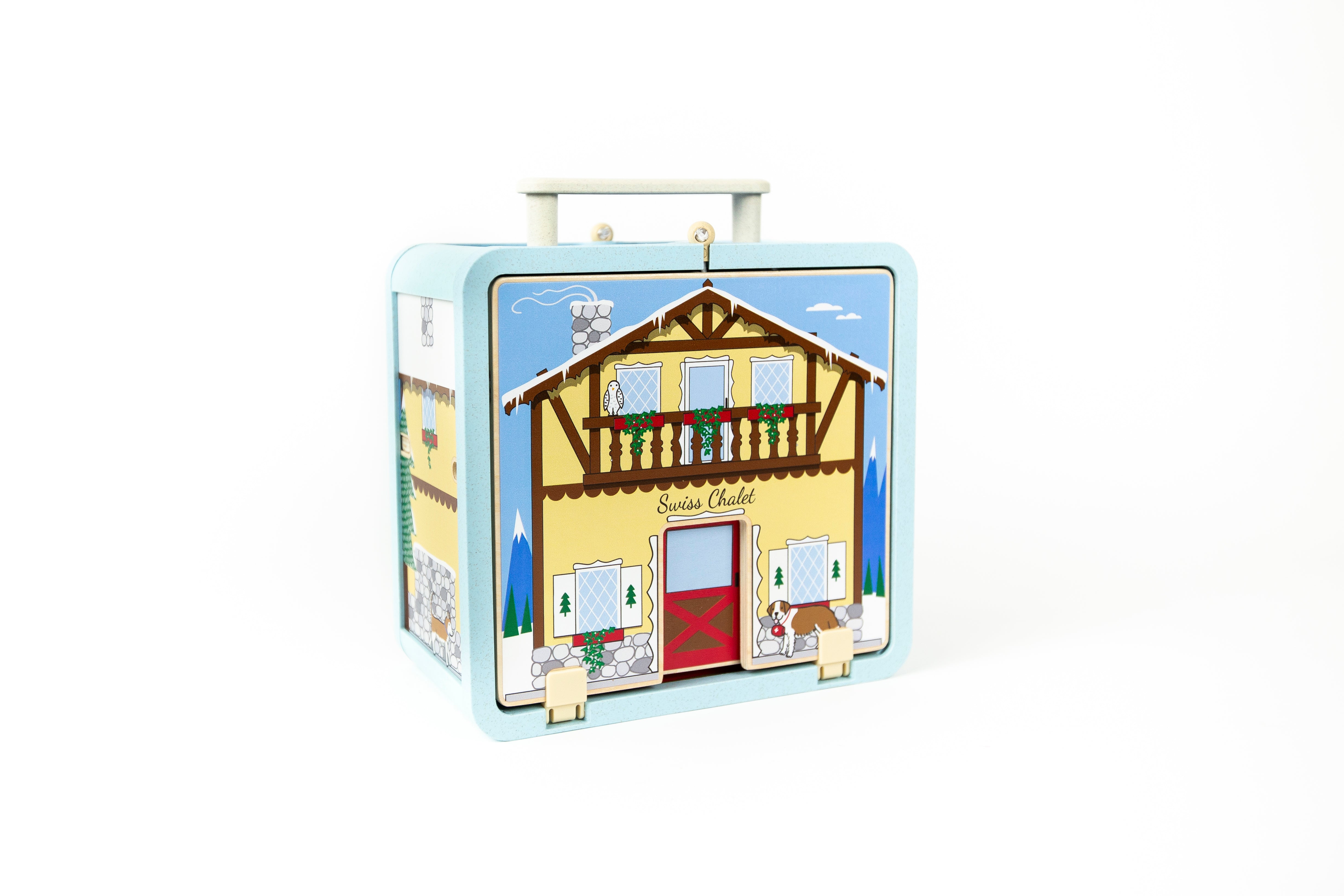 Suitcase Series - Ski Chalet