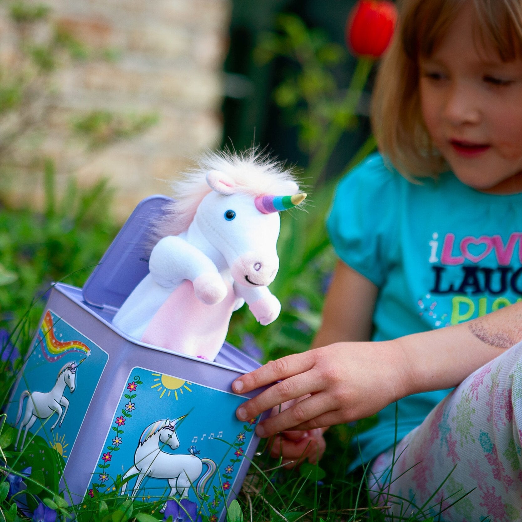 Unicorn Jack-in-the-Box