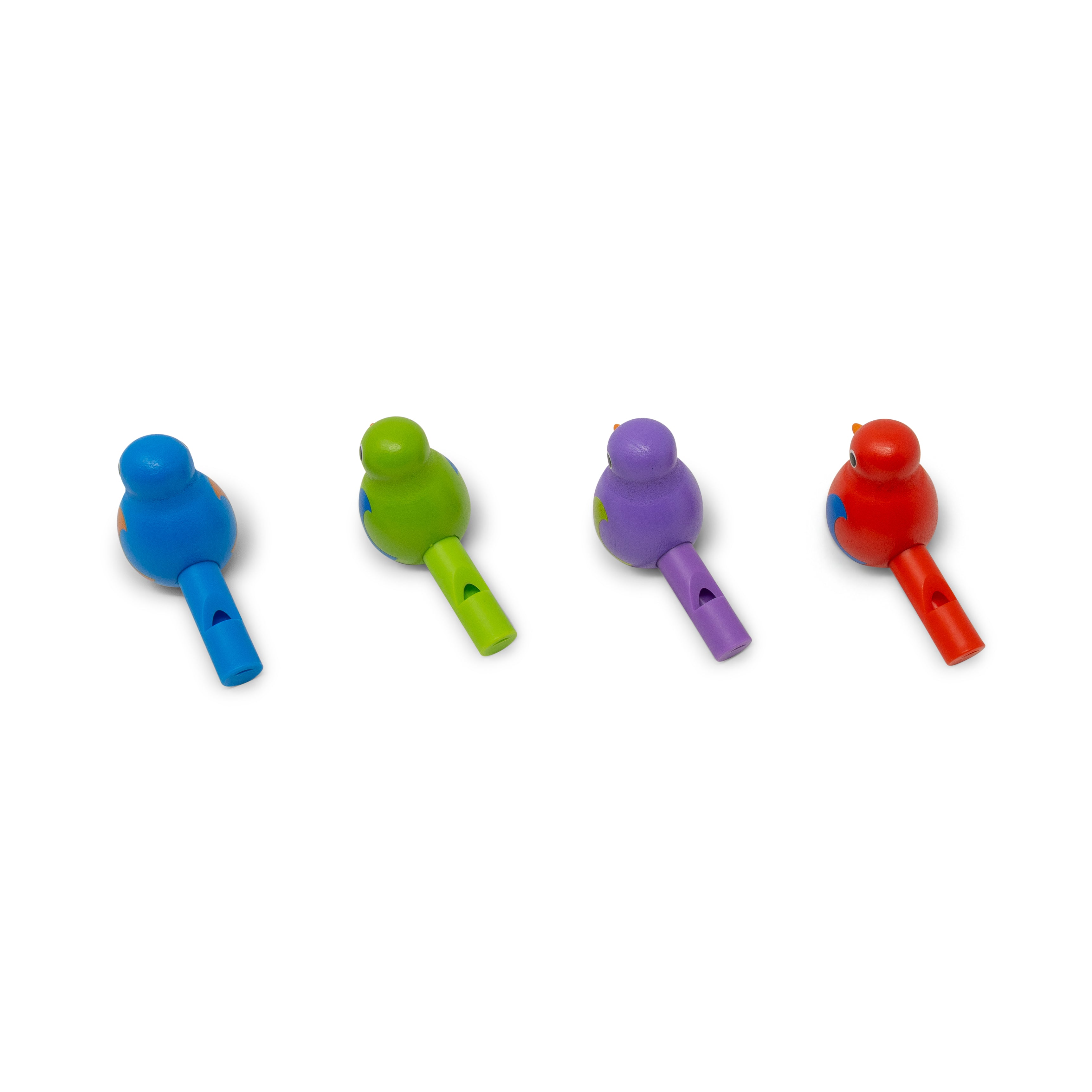 Itty Bitty Bird Whistles - Set of 4