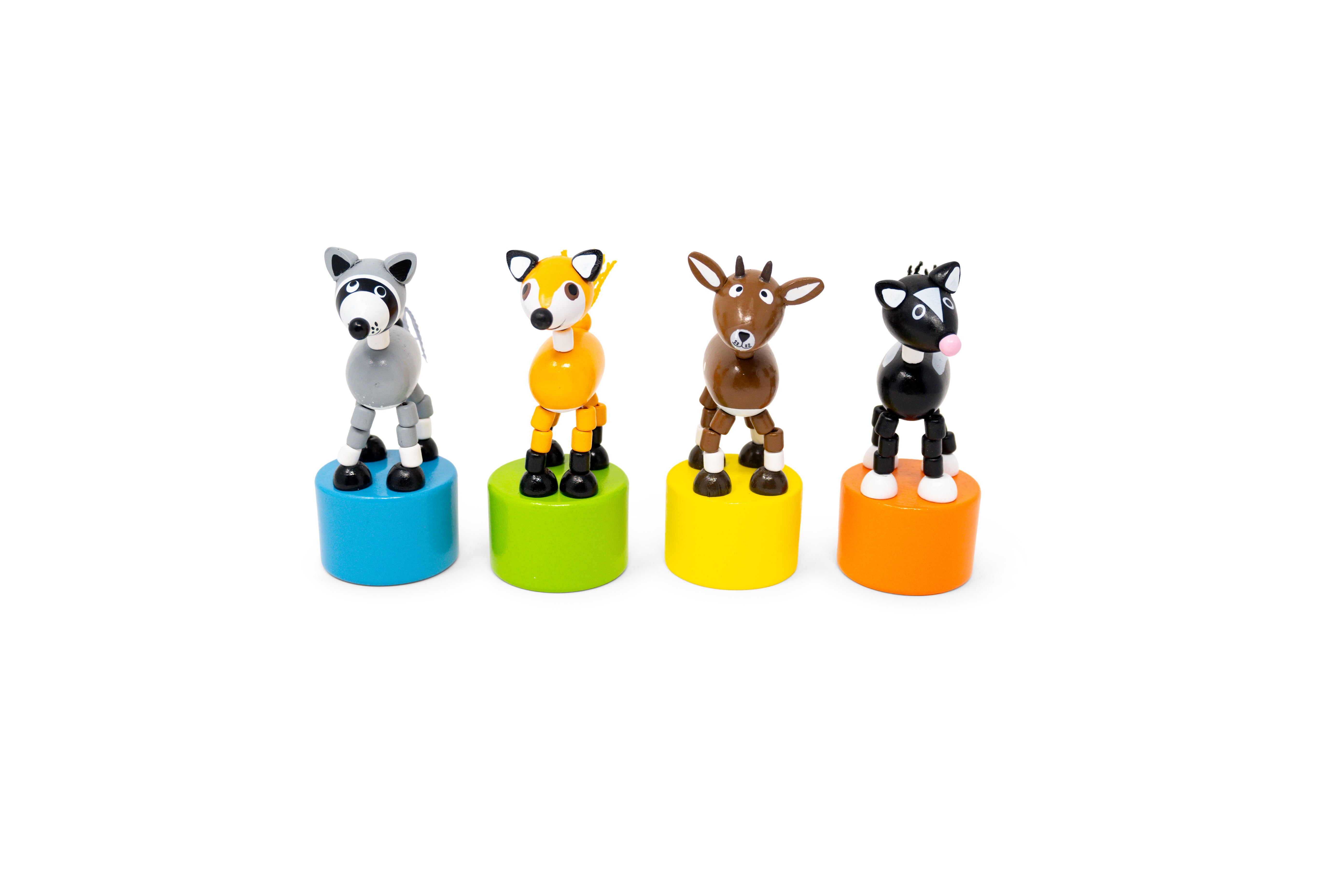 Woodlands Push Puppets - Set of 4