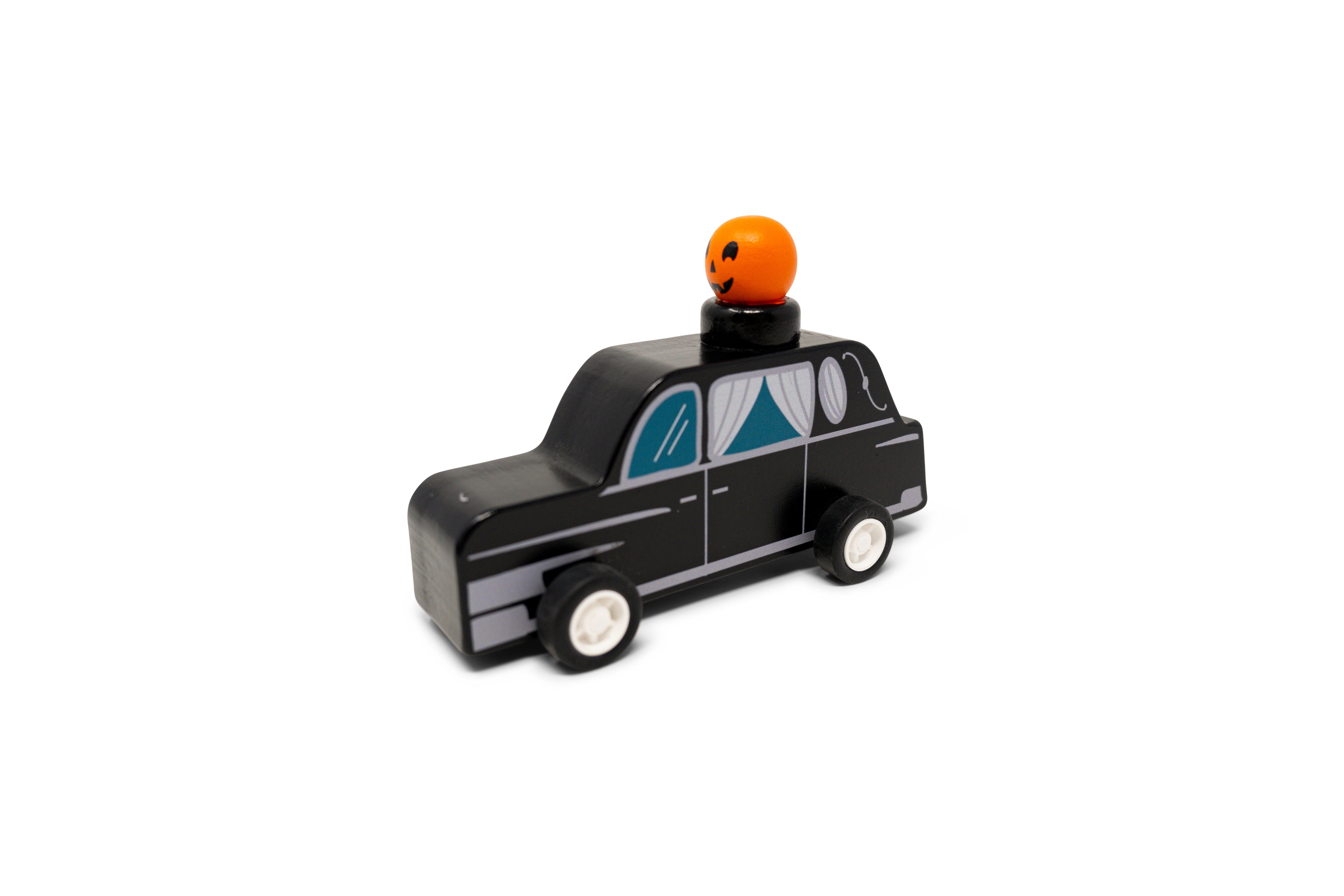 Spooky Friends in Pullback Hearses - Set of 3