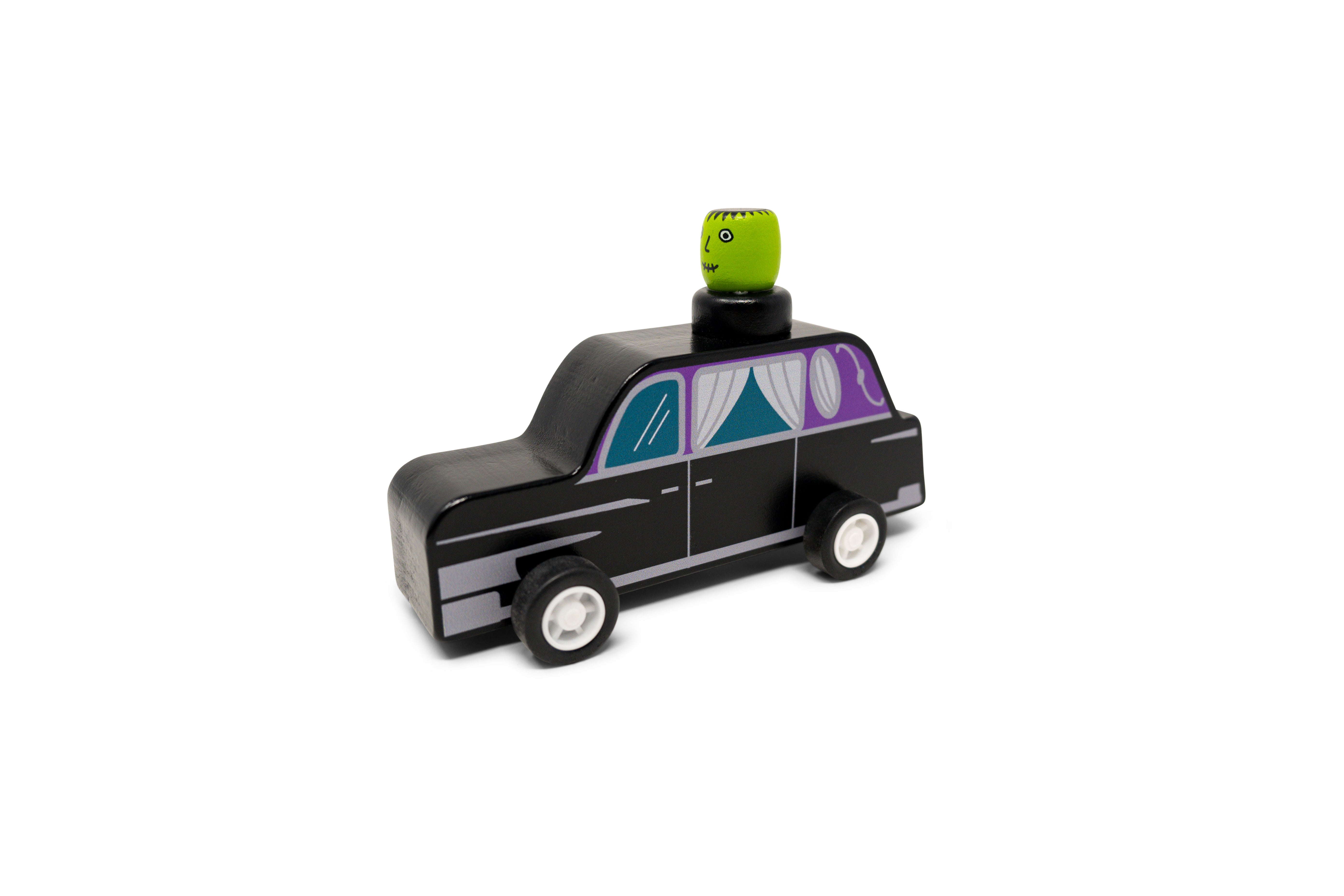 Spooky Friends in Pullback Hearses - Set of 3