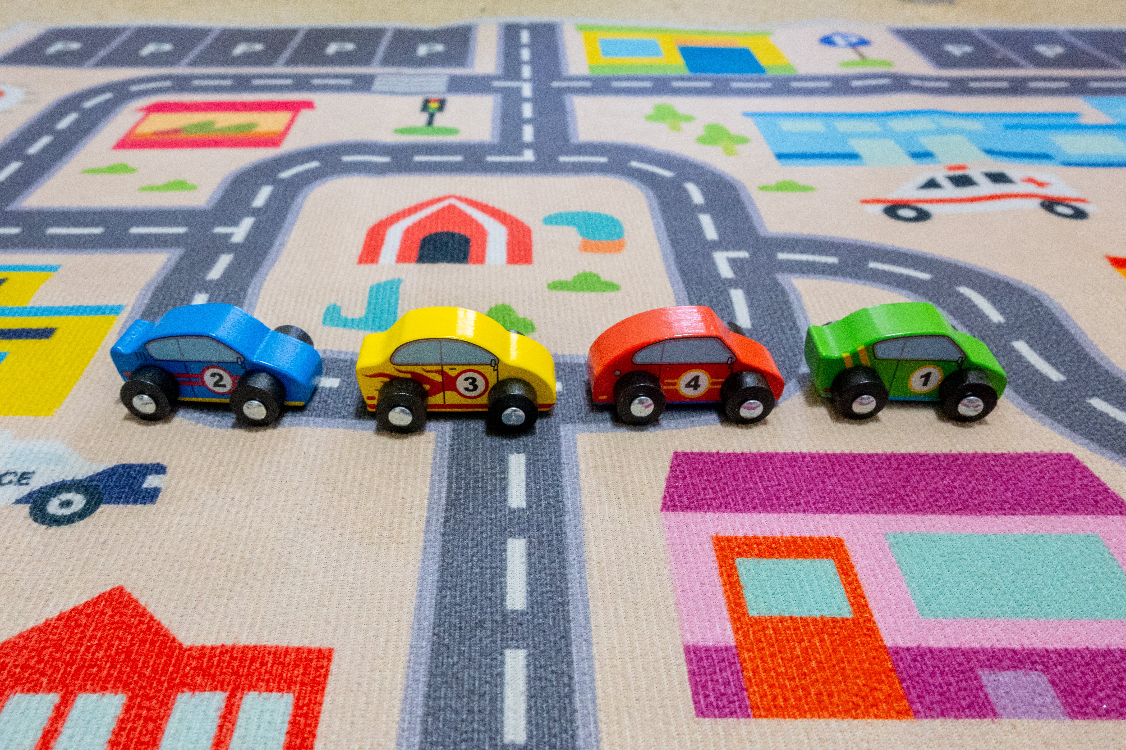 Race Car Mighty Minis set/4