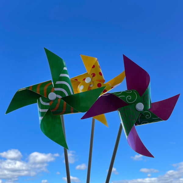Big Wheel Pinwheels - Set of 6 – jackrabbitcreations.com