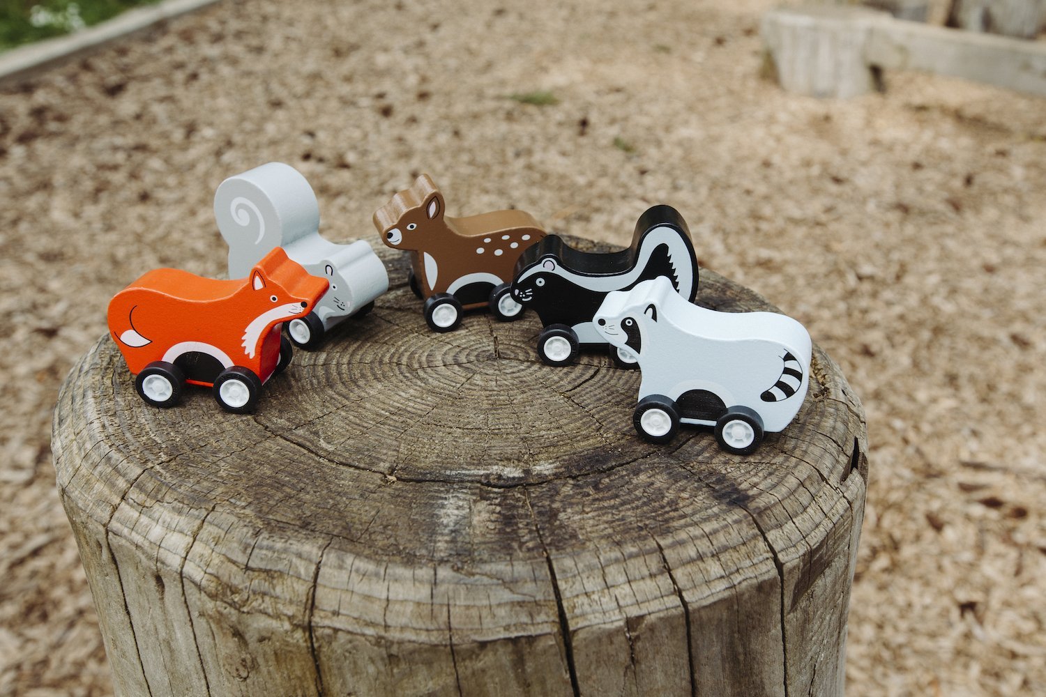 Woodland Pull Backs - Set of 5