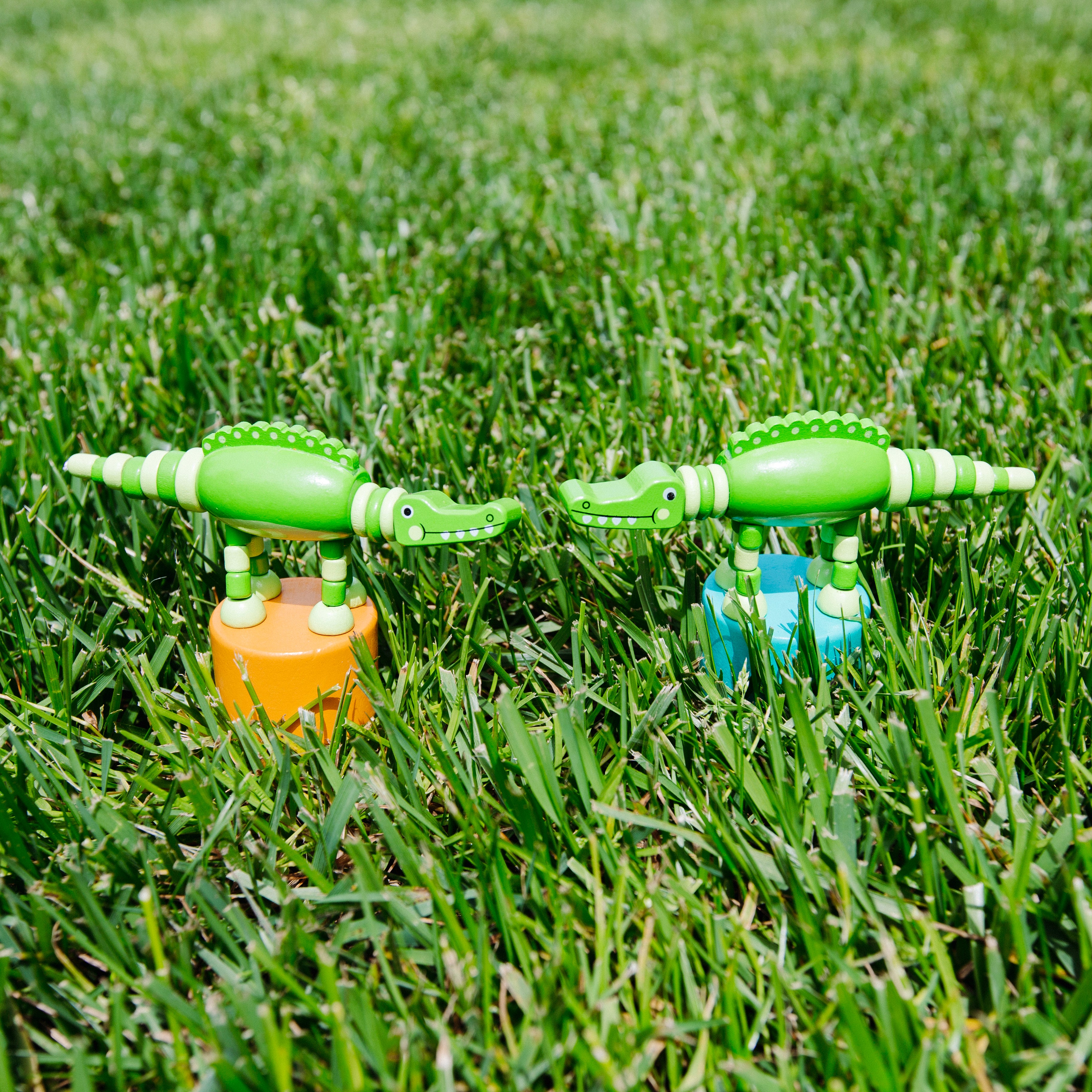 Alligator Push Puppets - Set of 2