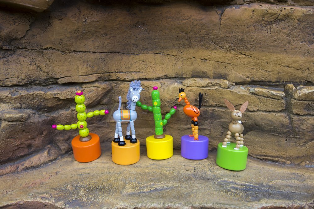 Desert Friends Push Puppets - Set of 5