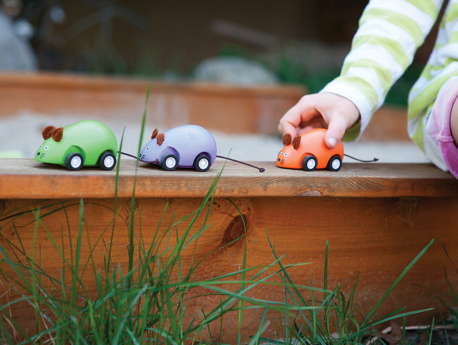 Mice - Pull Backs Set of 4