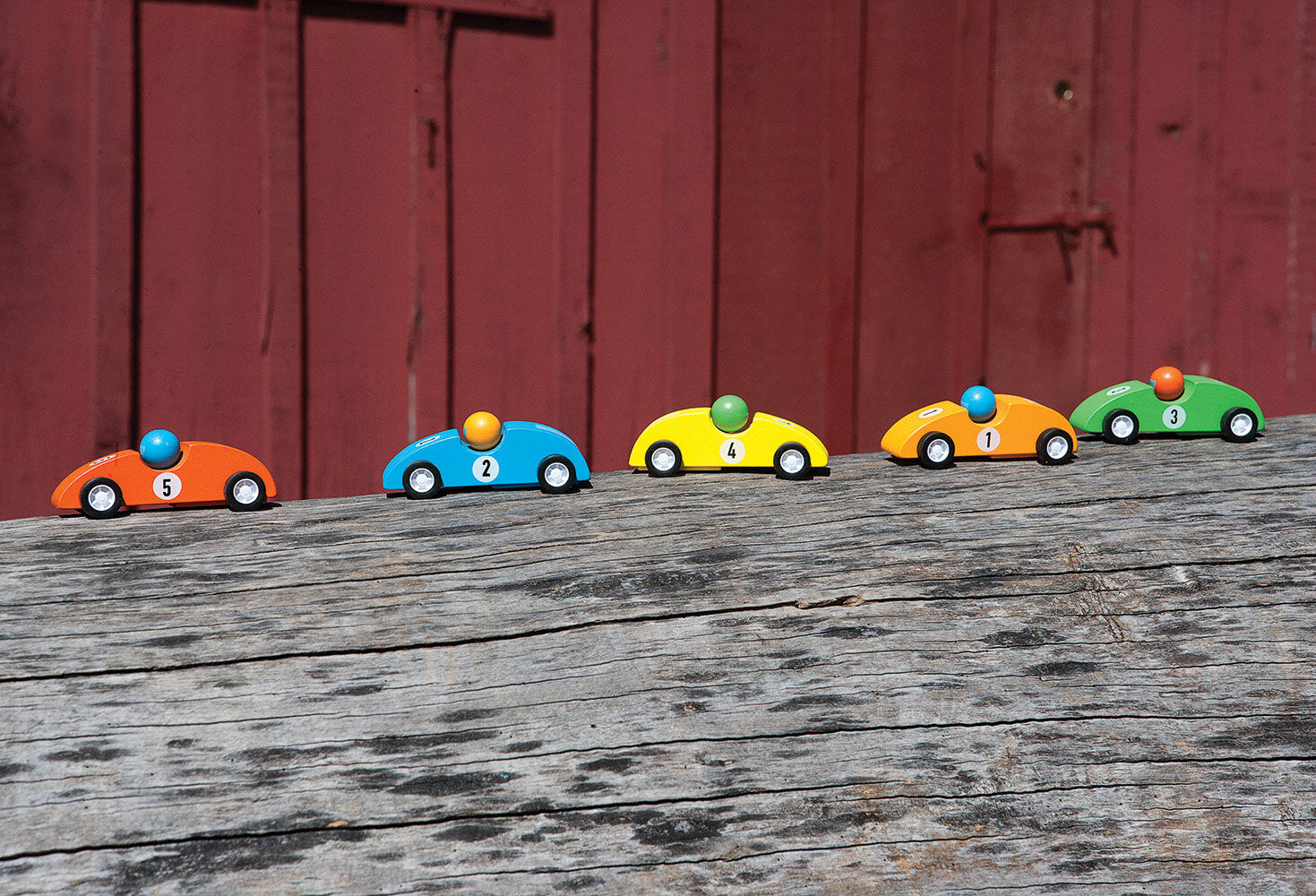 Race Cars - Pull Back Racers Set of 5
