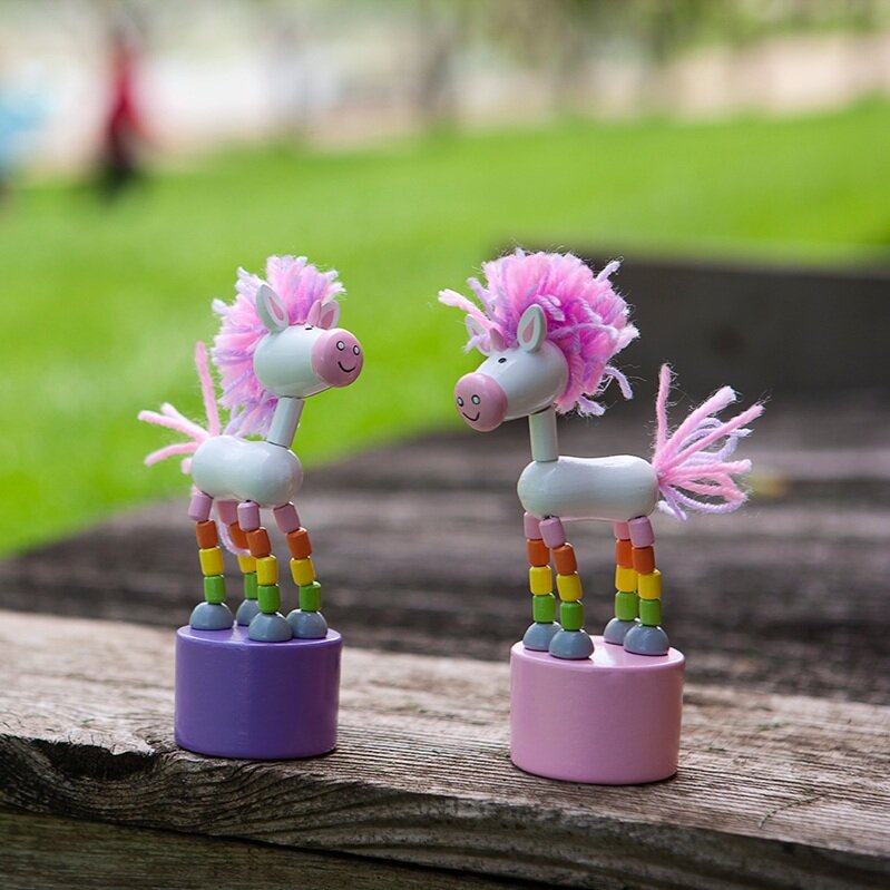 Unicorn Push Puppet Unicorn Push Puppet