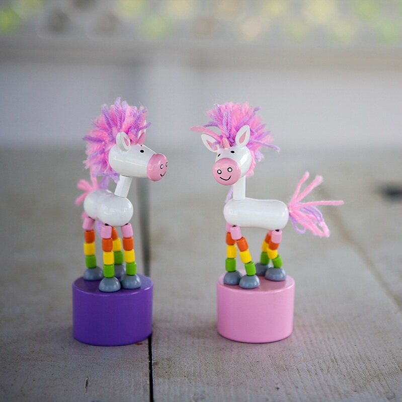 Unicorn Push Puppet Unicorn Push Puppet
